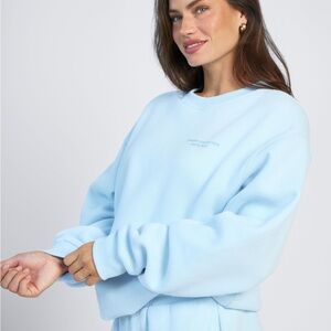 COMFRT Baby Blue Sweatshirt & Shorts Set New in the package.